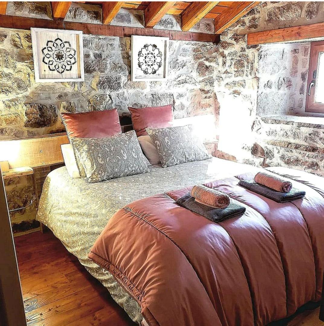 La Cabana Del Rio San Roque de Riomiera ภายนอก รูปภาพ