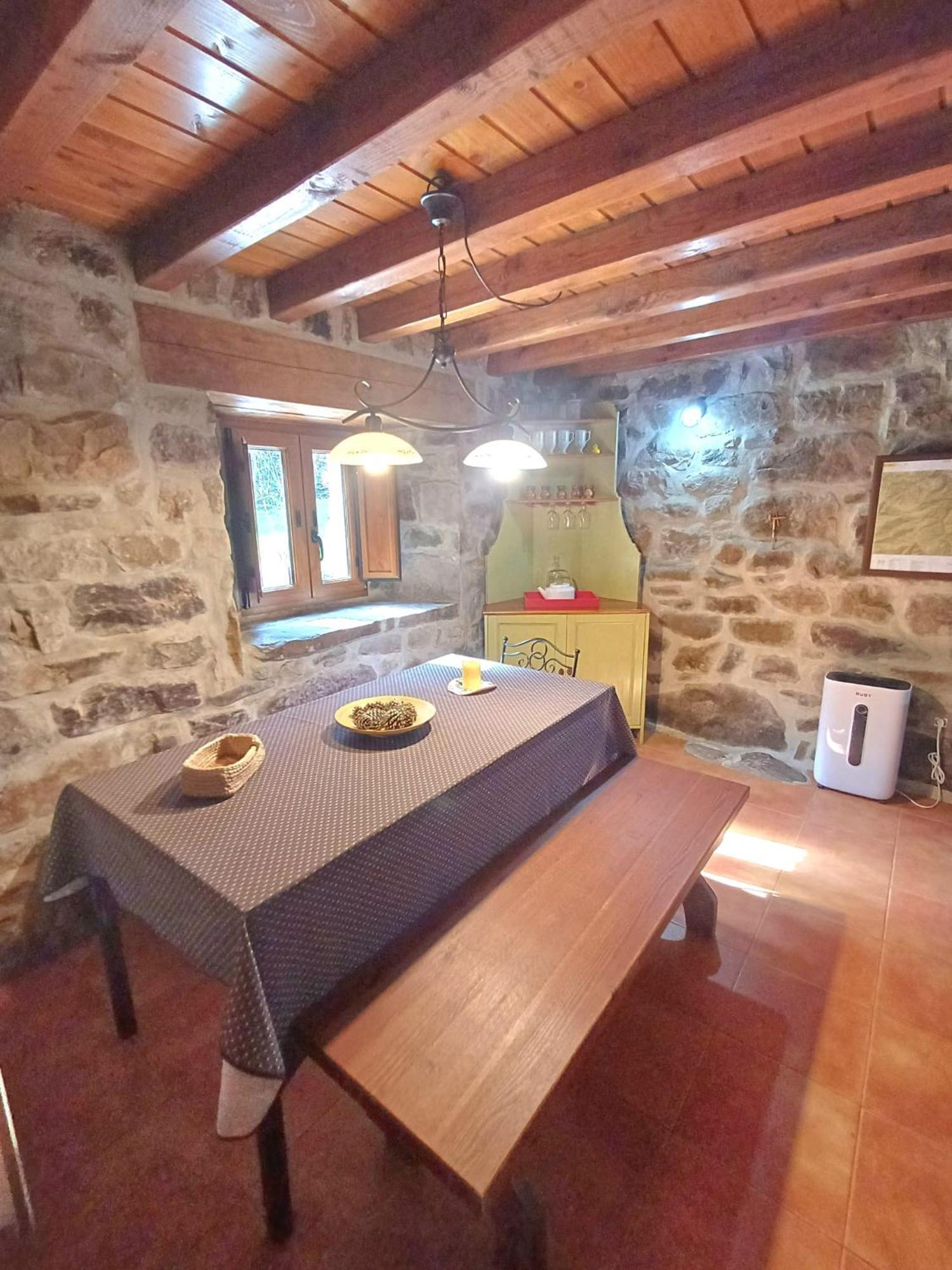 La Cabana Del Rio San Roque de Riomiera ภายนอก รูปภาพ